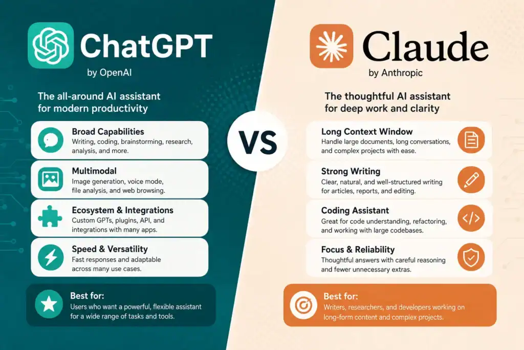 ChatGPT vs Claude