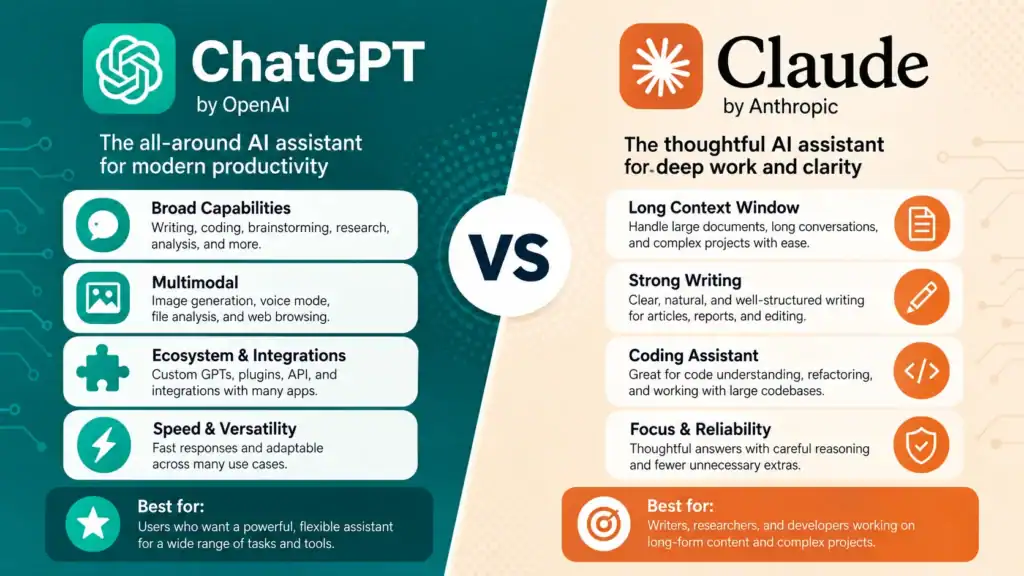 ChatGPT vs Claude