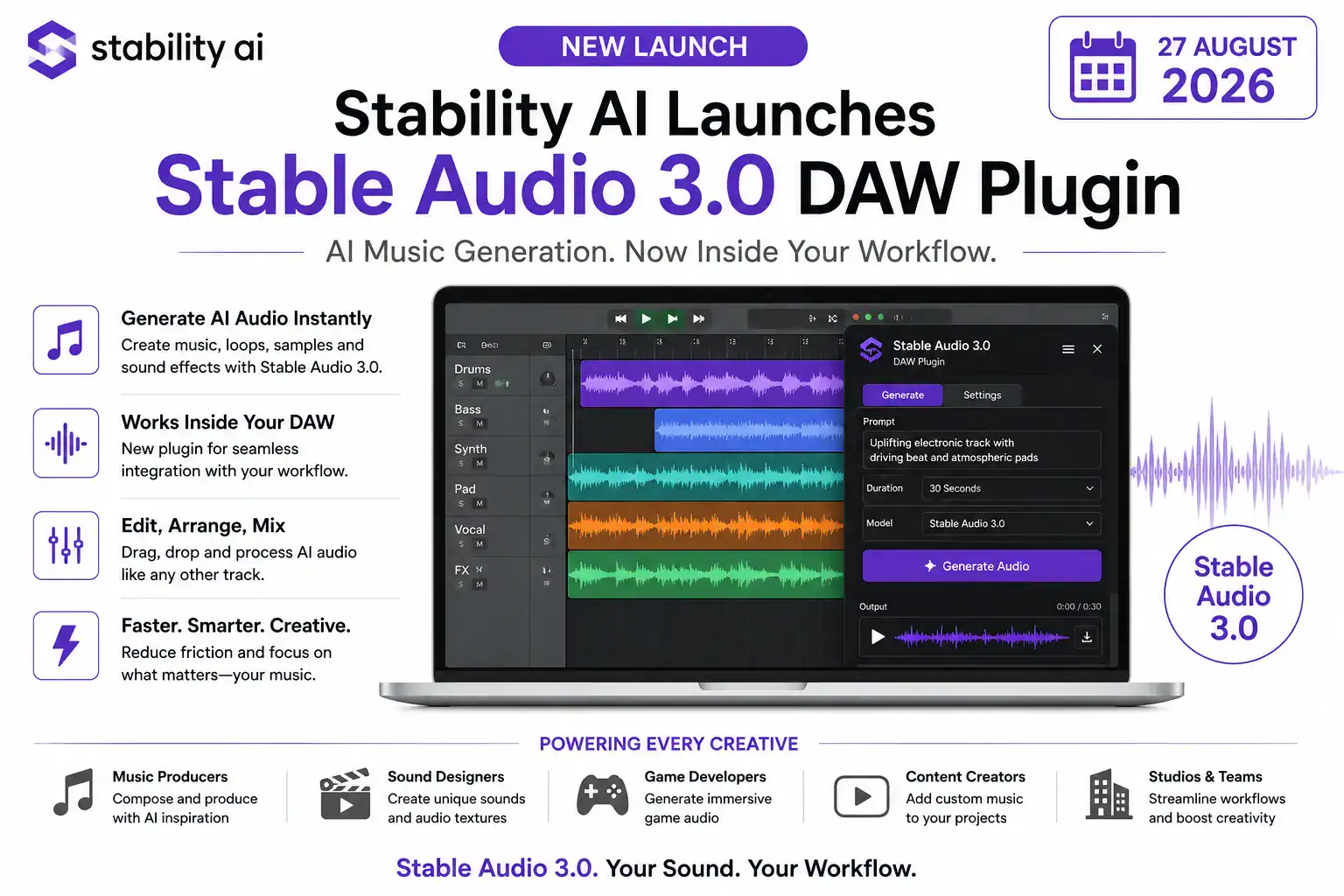 stable audio 3.0