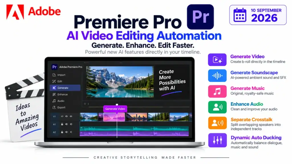 Adobe Premiere Pro AI Video Editing