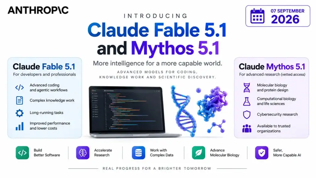 Claude Fable 5.1 and Mythos 5.1