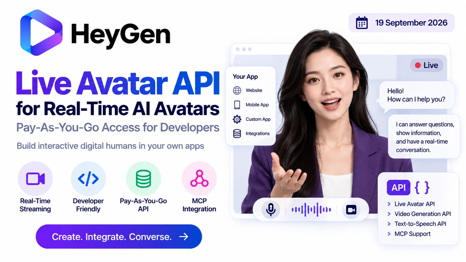 HeyGen Live Avatar API