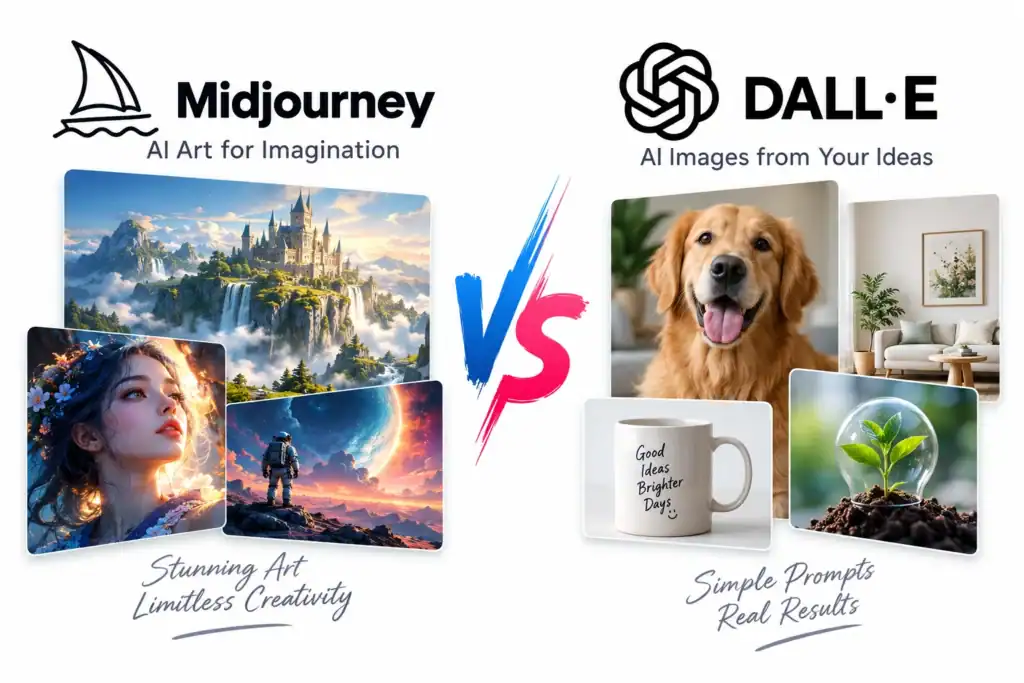 Midjourney vs DALL·E