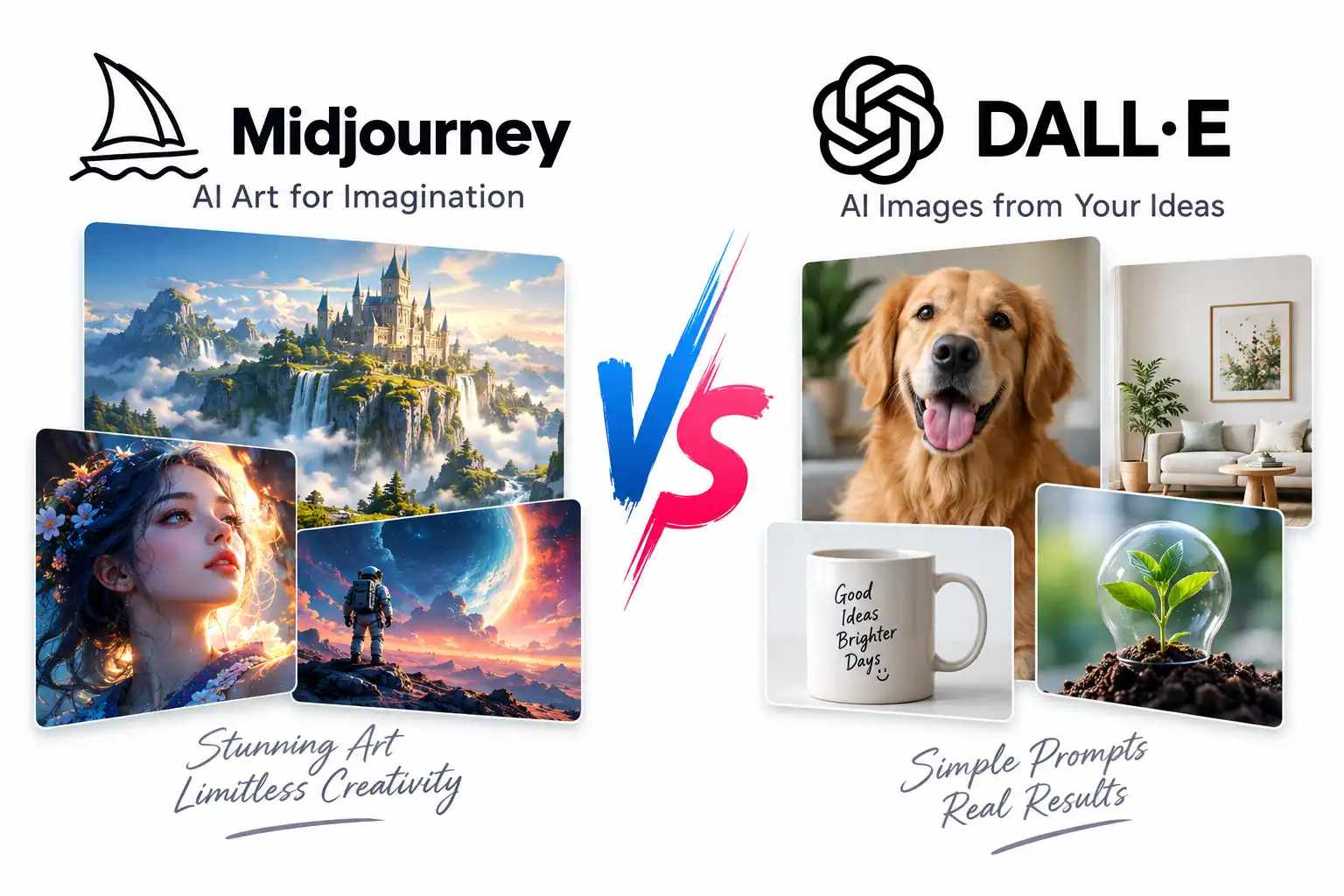 Midjourney vs DALL·E