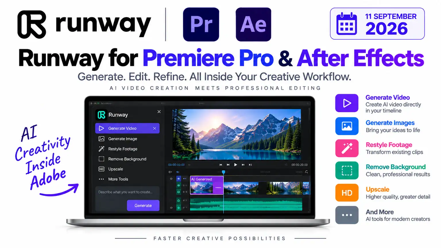 Runway for Premiere Pro & After Effects