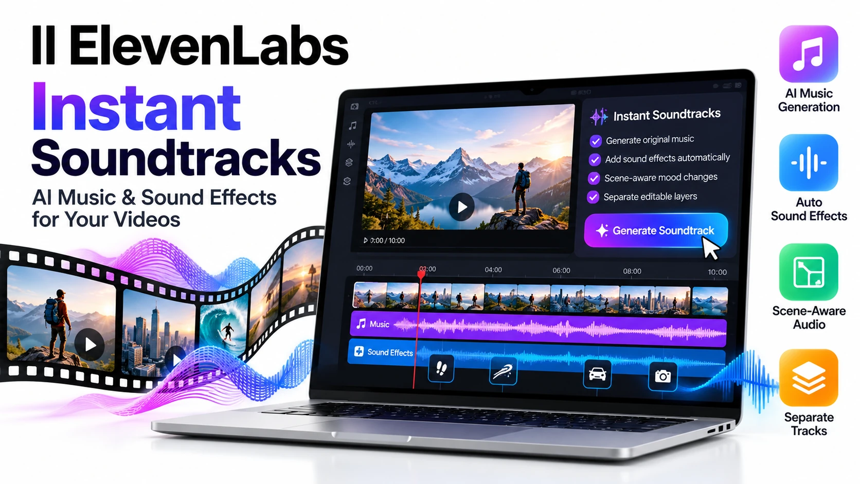 ElevenLabs Instant Soundtracks