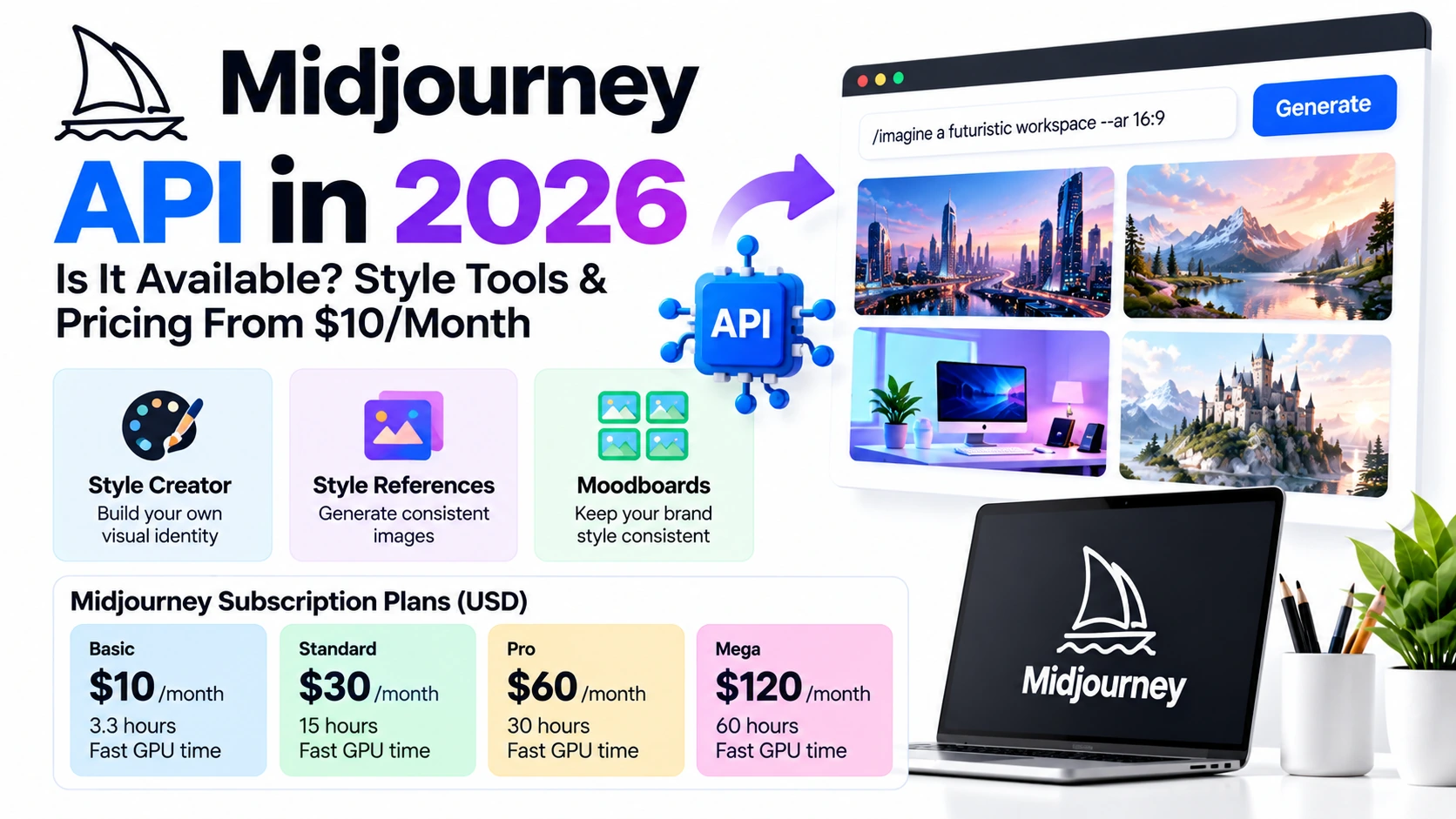 Midjourney API